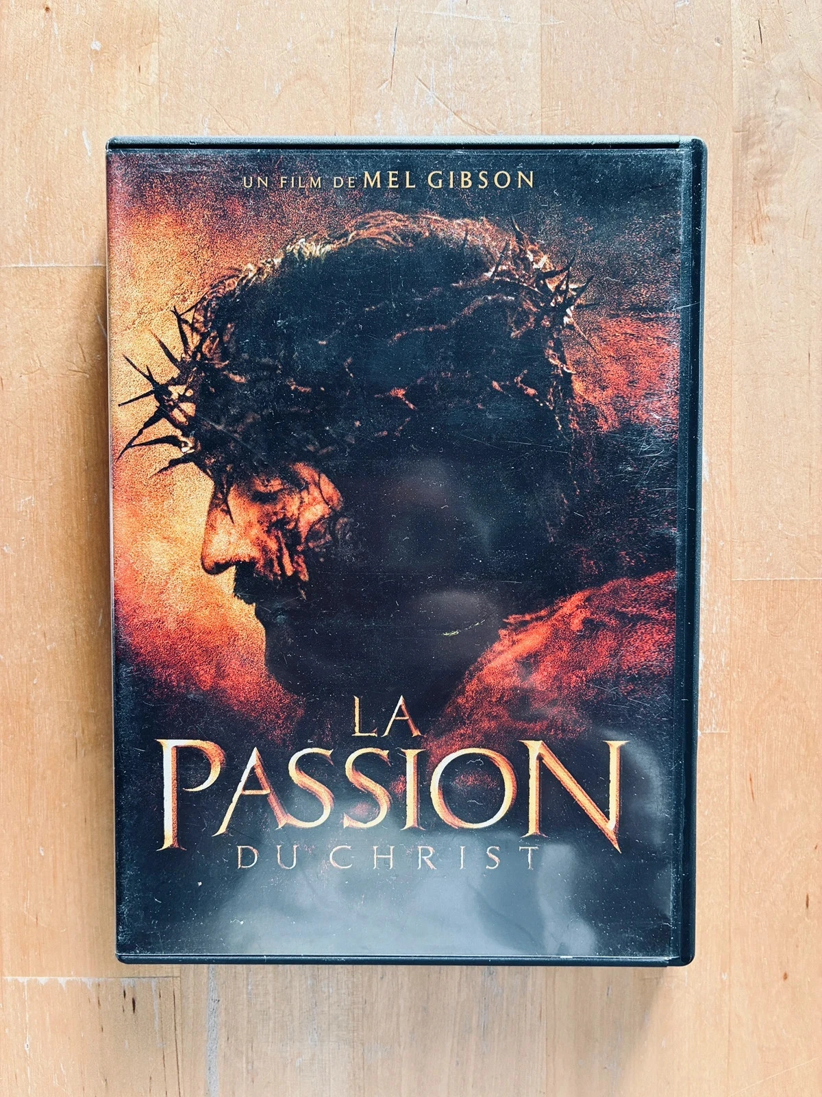 DVD La Passion du Christ de Mel Gibson.